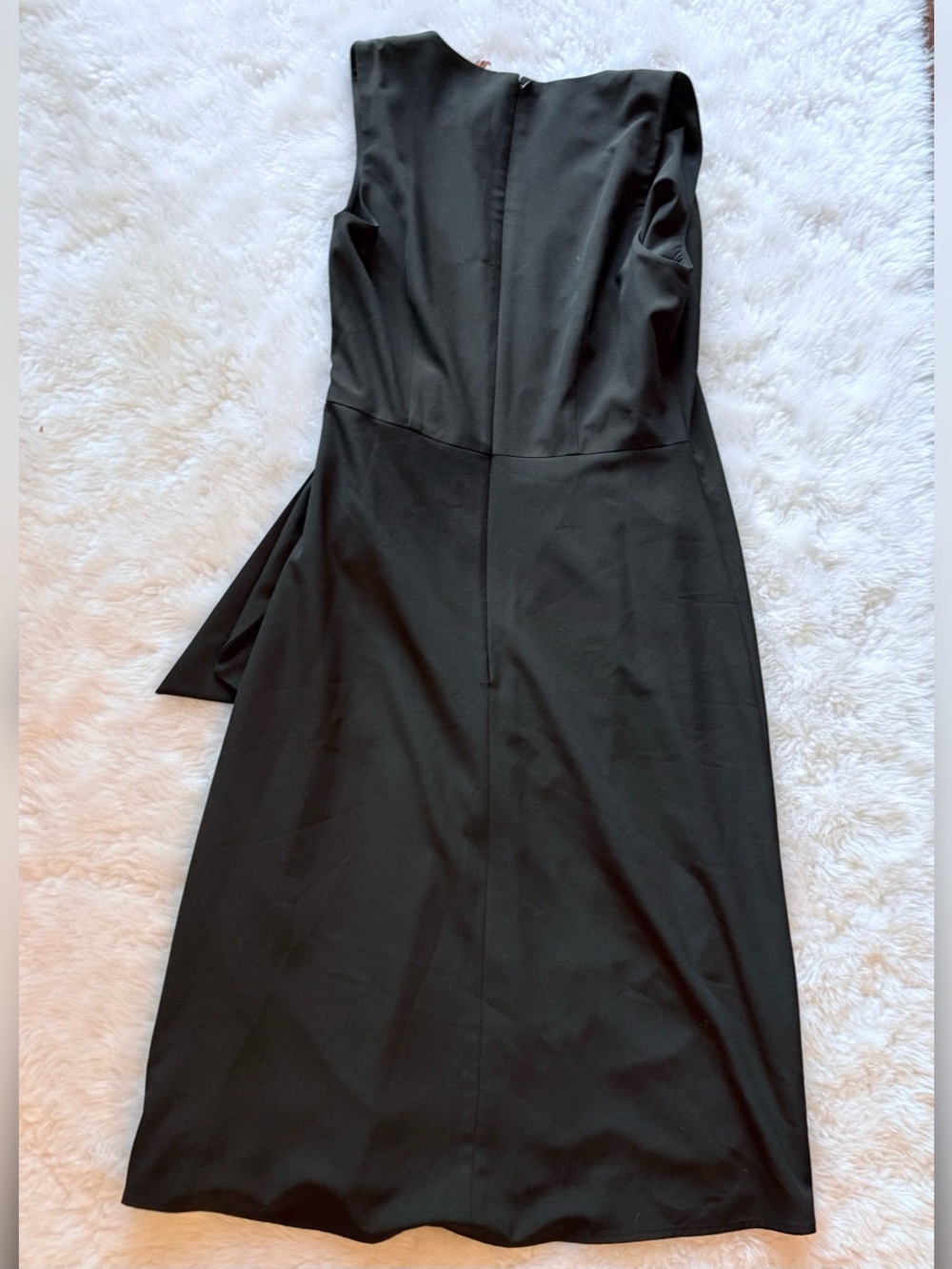 Alex Marie black Maria belted wrap dress midi - Picture 5 of 5
